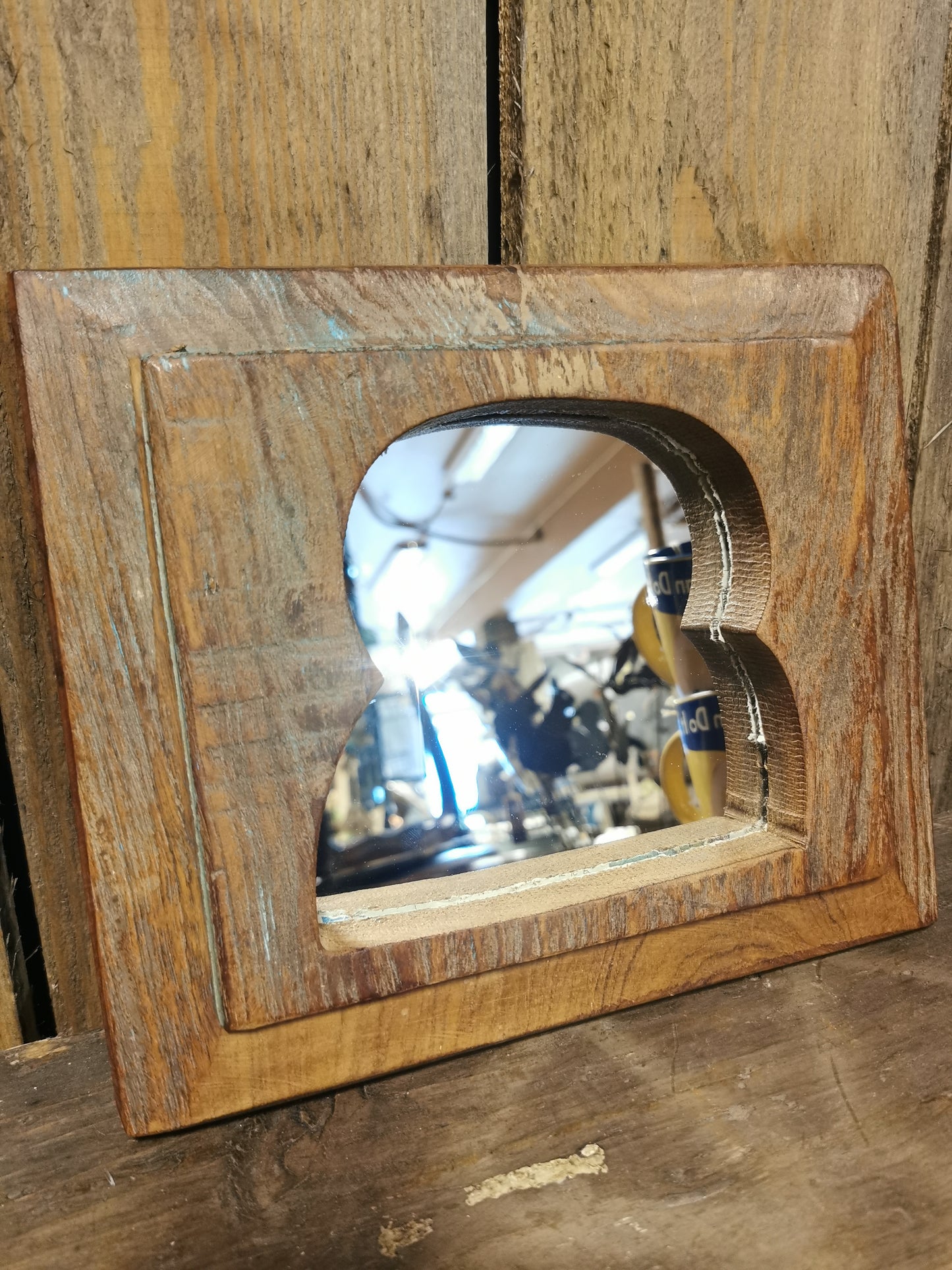 Indisk speil nr4. H21cm b25cm