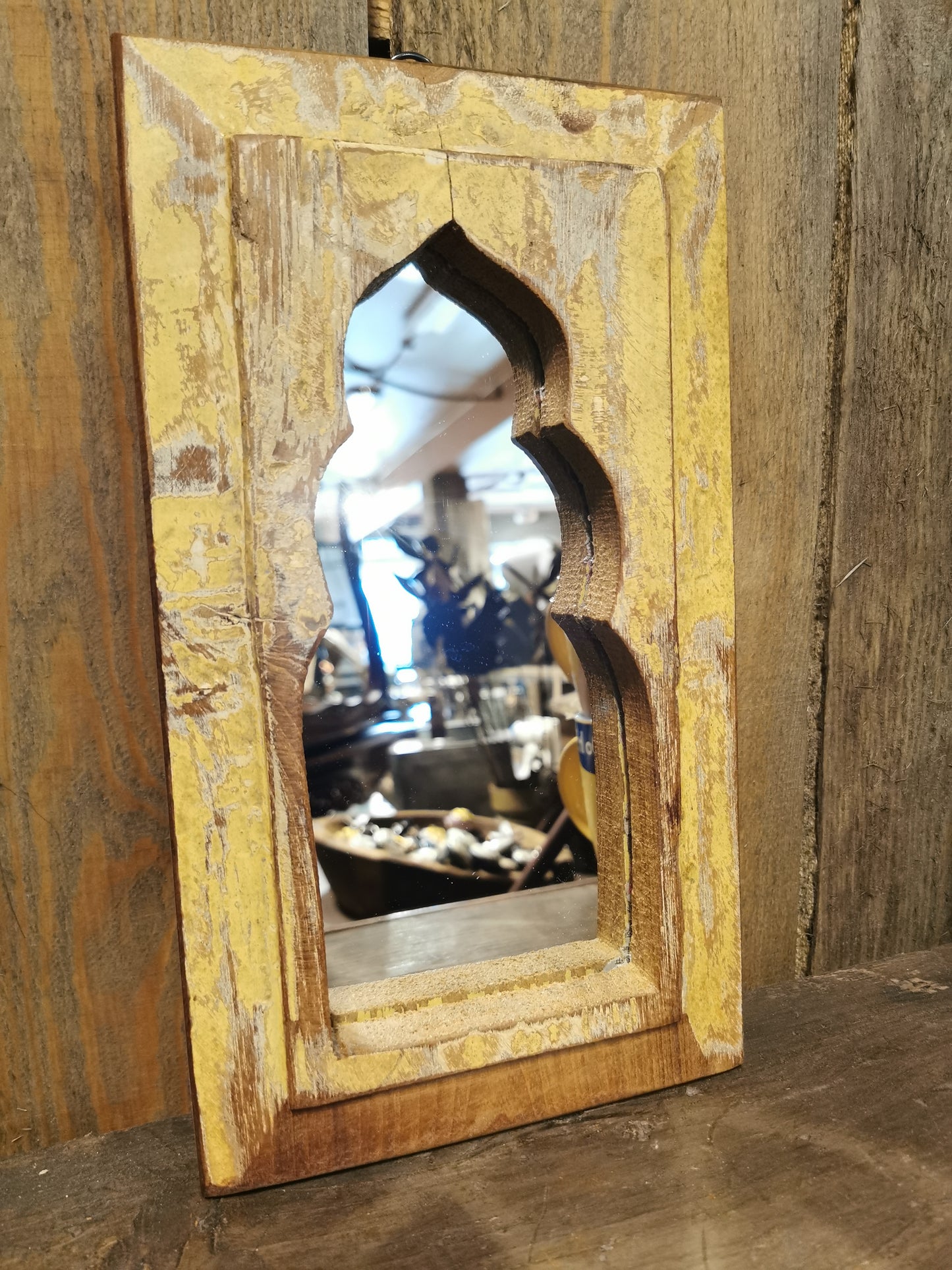 Indisk speil nr 5. H30cm b17cm
