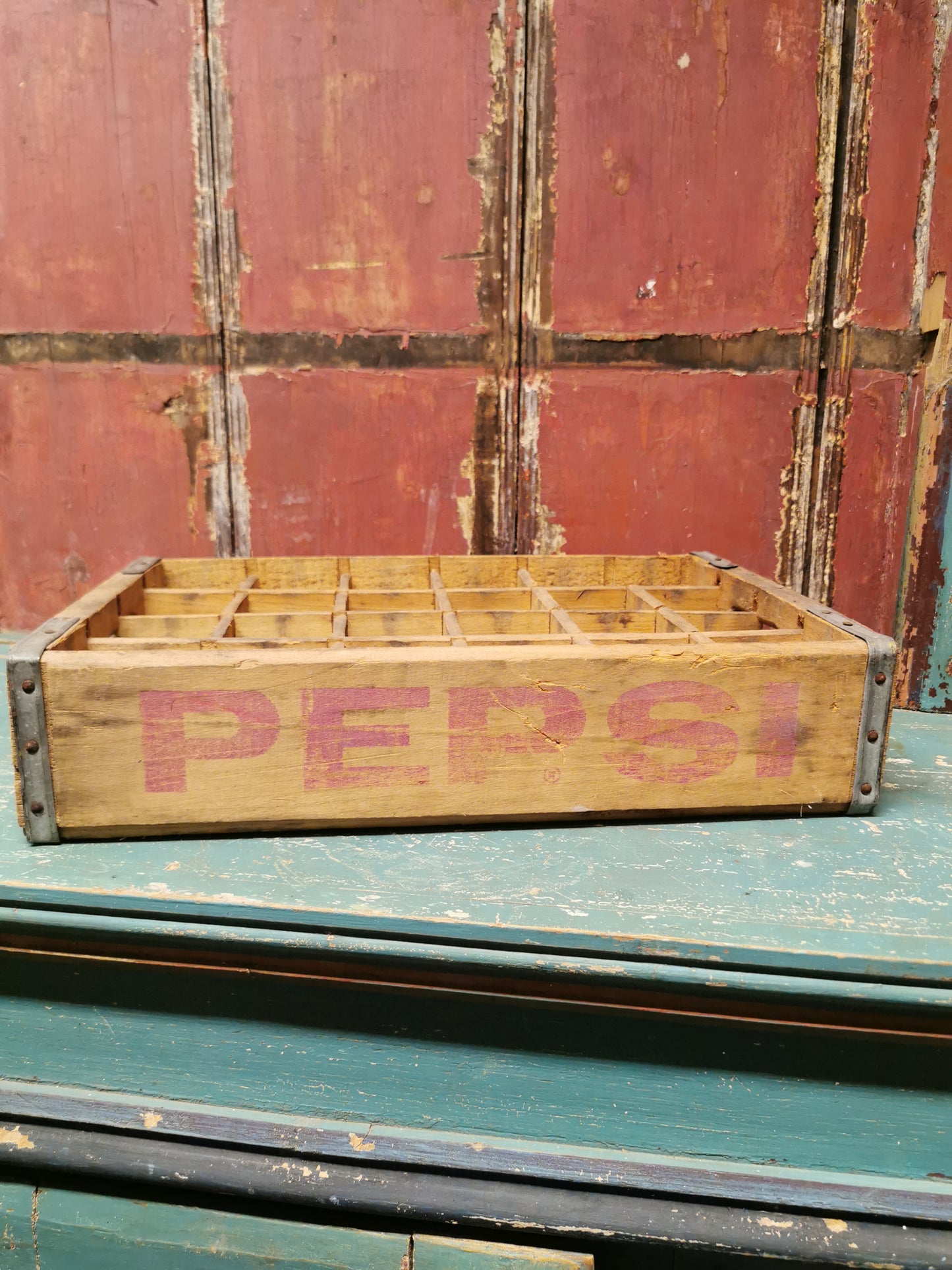 Vintage pepsi tre kasse.