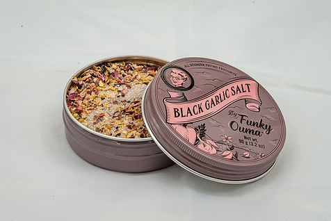 Funky Ouma Black Garlic salt