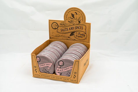 Funky Ouma Black Garlic salt