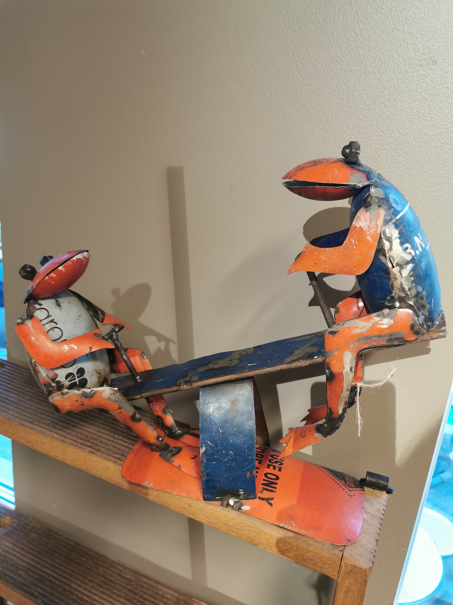2 frosker på vippe.