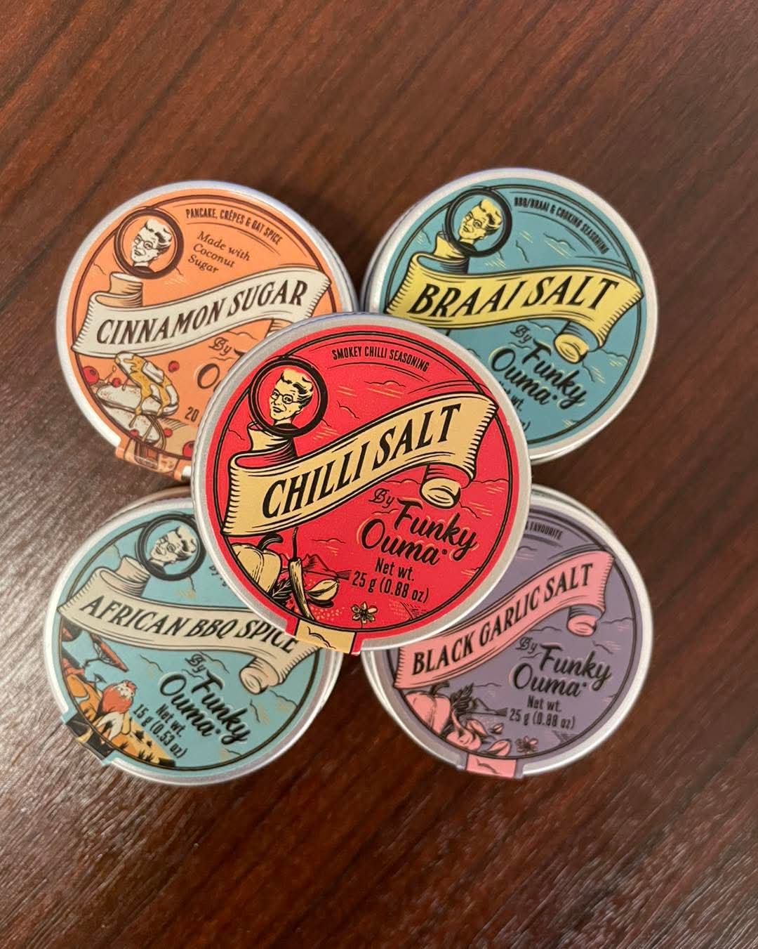 Funky Ouma miniatyr gaveeske