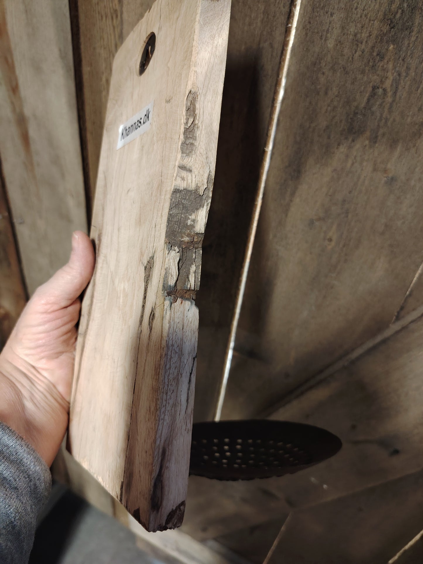 Rustikk Vegglysestake