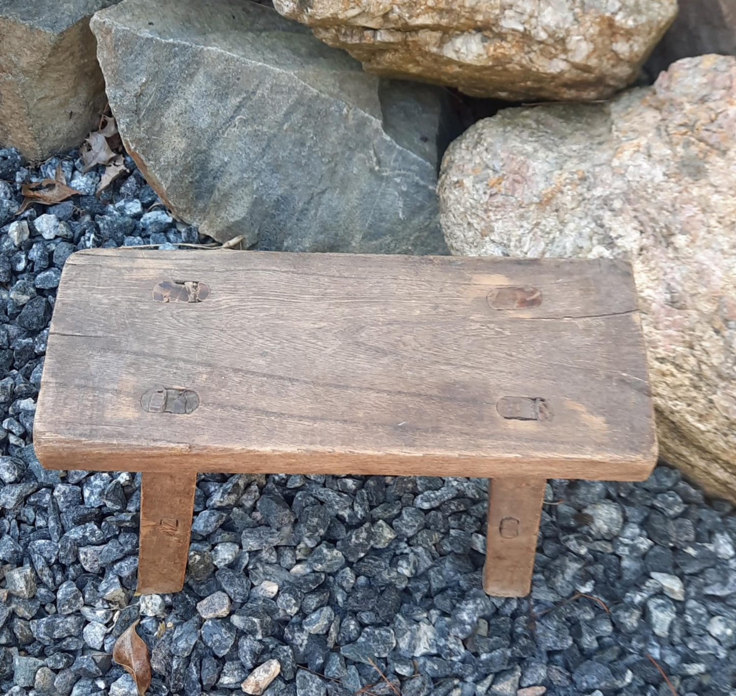 Håndlaget liten krakk #3#